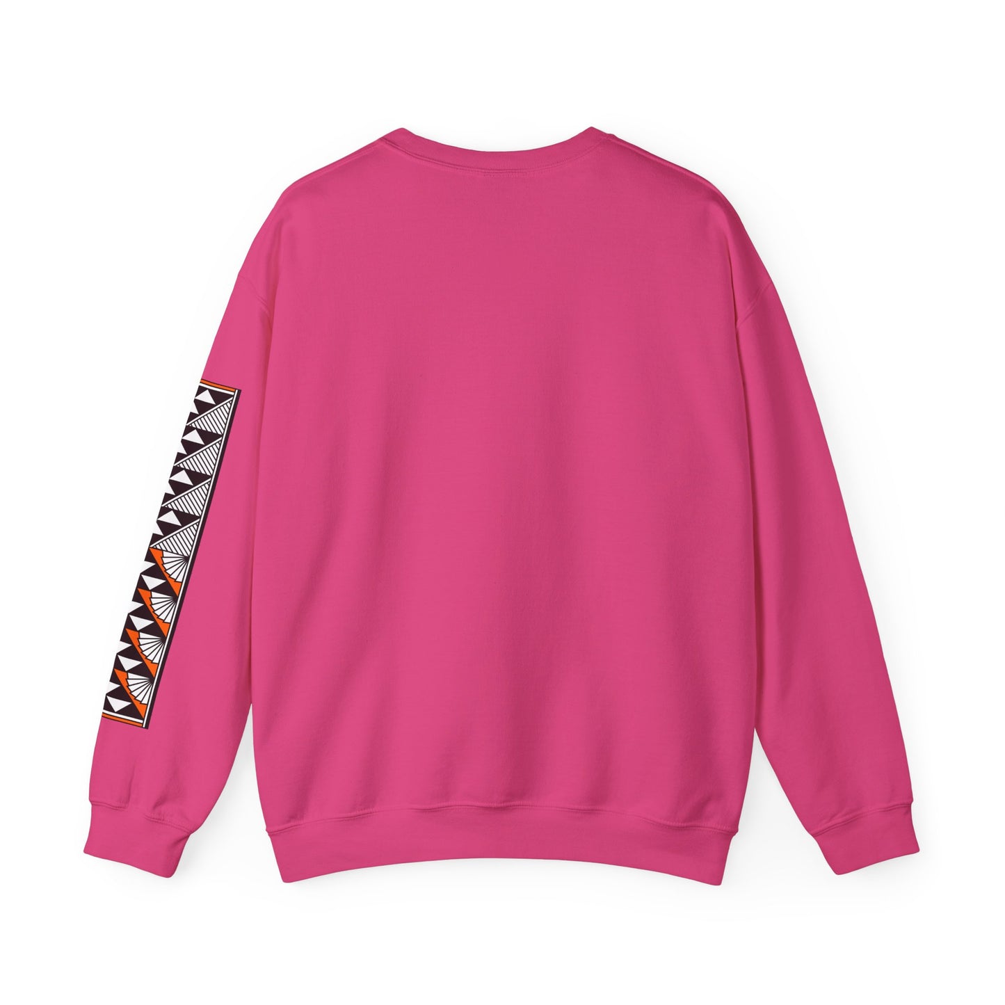Sun and Rain in Orange Unisex Sweatshirt