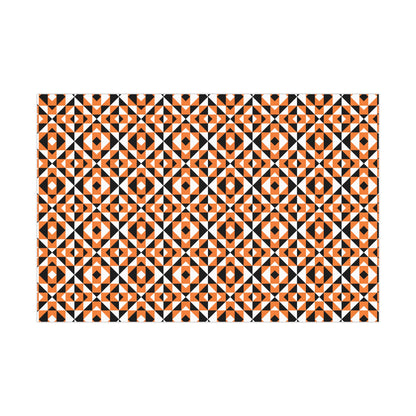 Orange Sacred Mountains Gift Wrap Papers