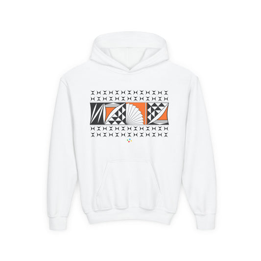 Orange Southwest Sunrise Youth Heavy Blend Hooded Sweatshirt