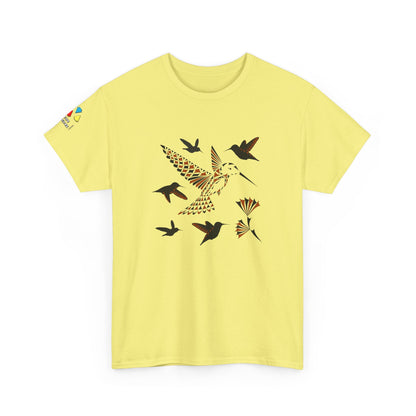 Hummingbird Blessing in Rust Gildan Unisex Tee