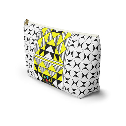Sacred Mountains in Yellow Pouch w T-bottom