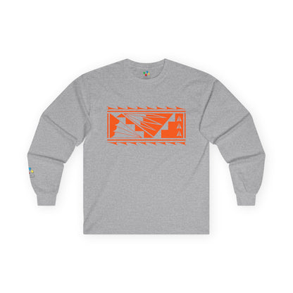 Beautiful Blessings - Orange - Unisex Long Sleeve Tee