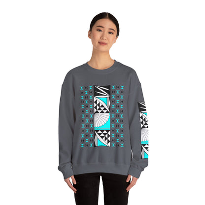 Southwest Sunrise in Turquoise Unisex Sweatshirt