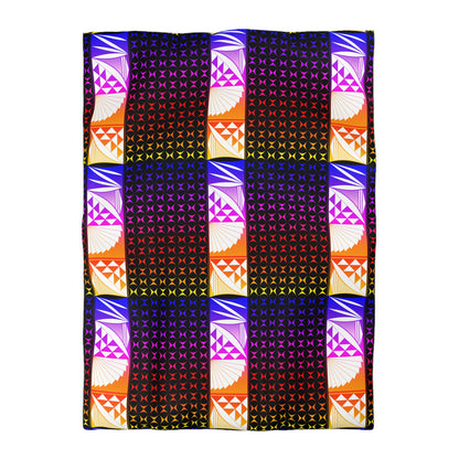 Rainbow Sunrise Microfiber Duvet Cover