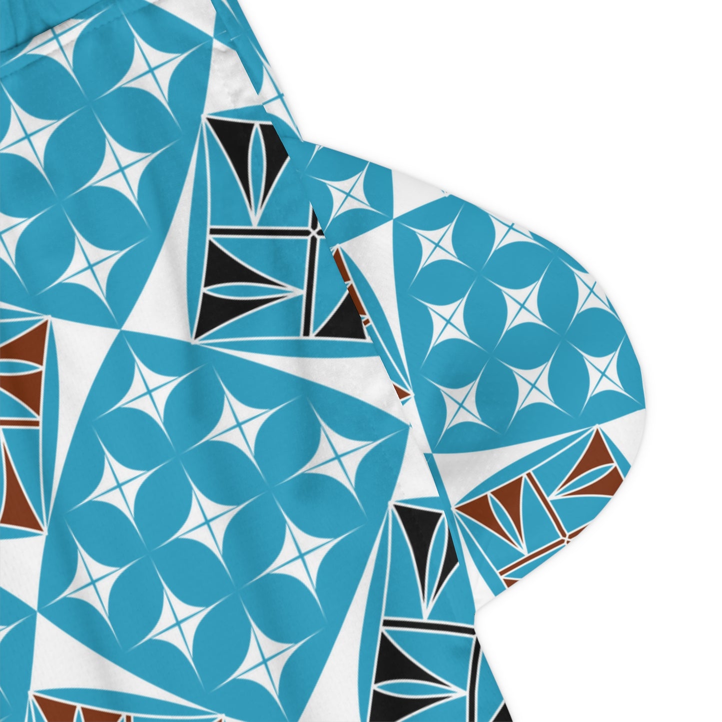 Sacred Universe in Turquoise Basketball Rib Shorts