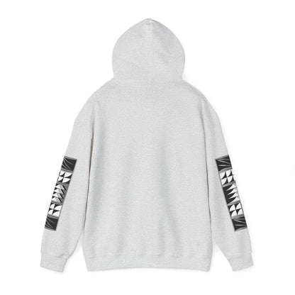 Blessed Feathers in Gray Unisex Hoodie