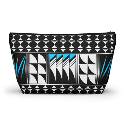 Blessed Feathers in Turquoise Pouch w T-bottom