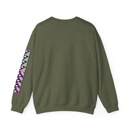 Sun and Rain in Pink Unisex Sweatshirt