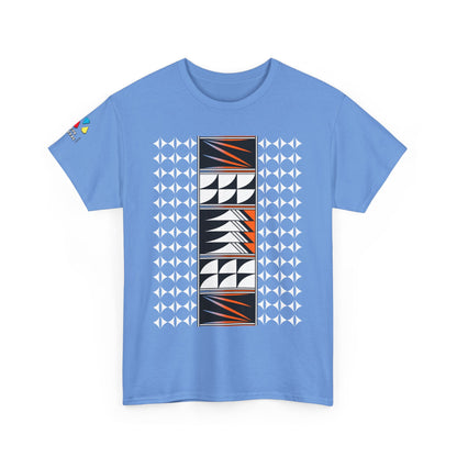 Feather Blessings in Orange Gildan Unisex Tee