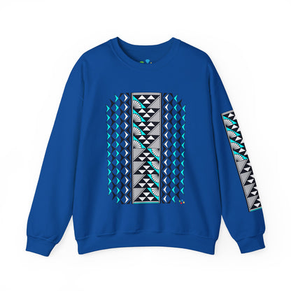 Sun and Rain in Turquoise Unisex Sweatshirt