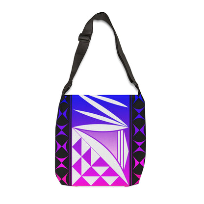 Dark Rainbow Southwest Sunrise Adjustable Tote Bag