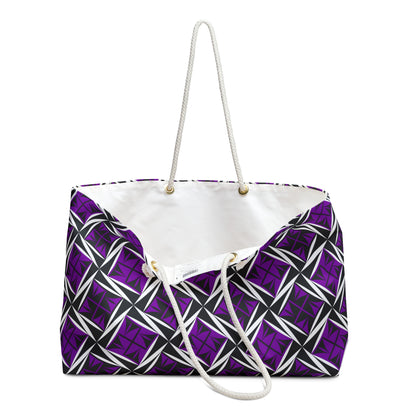 Purple Sacred Winds Weekender Bag