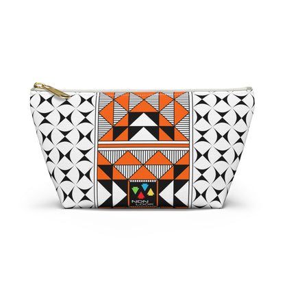 Sacred Mountains in Orange Pouch w T-bottom