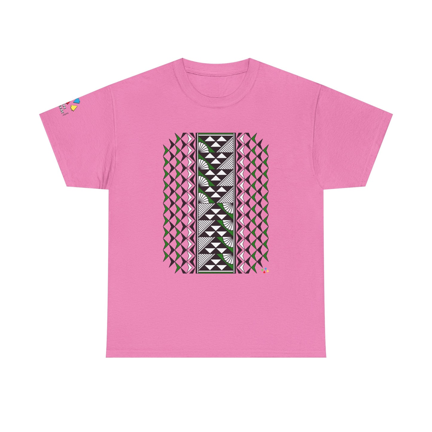 Sun and Rain in Green Gildan Unisex Tee