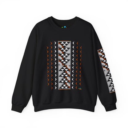Sun and Rain in Rust Unisex Sweatshirt