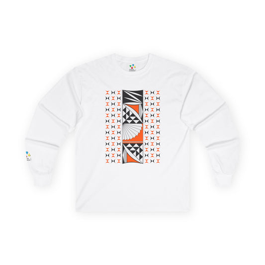 Southwest Sunrise in Orange Unisex Long Sleeve Tee