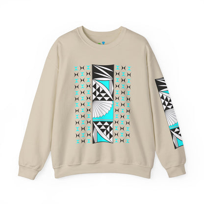 Southwest Sunrise in Turquoise Unisex Sweatshirt