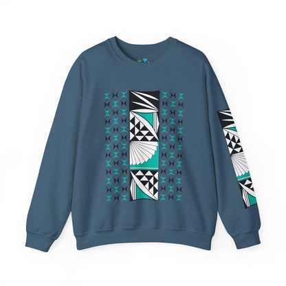 Southwest Sunrise in Aqua Unisex Sweatshirt