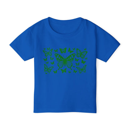 Green Native Butterflies Toddler T-Shirt