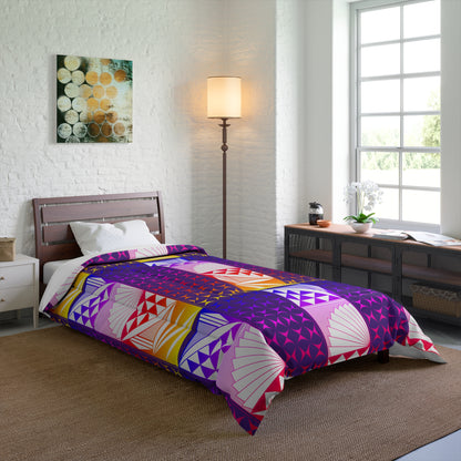 Southwest Sunrise in Purple Rainbow Comforter