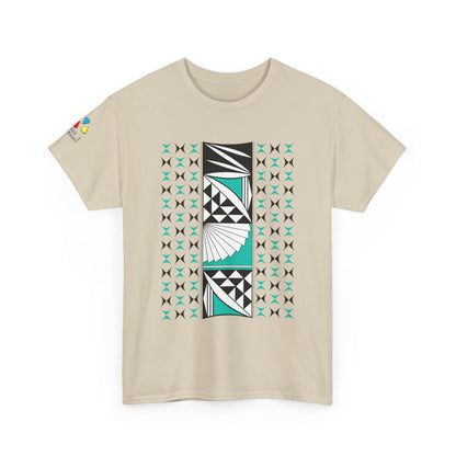 Southwest Sunrise in Aqua Gildan Unisex Tee