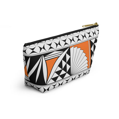 Southwest Sunrise in Orange Accessory Pouch w T-bottom