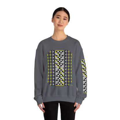 Sun and Rain in Yellow Unisex Sweatshirt
