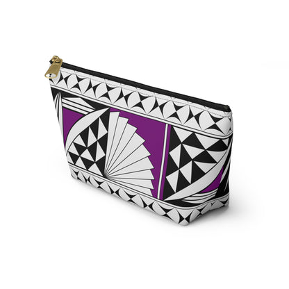 Southwest Sunrise in Purple Pouch w T-bottom