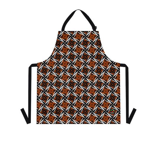 Sacred Winds in Rust Two Pocket Apron
