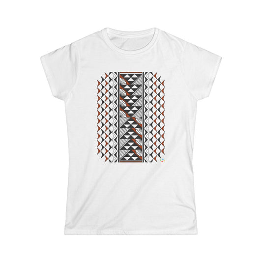 Rust Southwest Sun and Rain Women's Softstyle Tee
