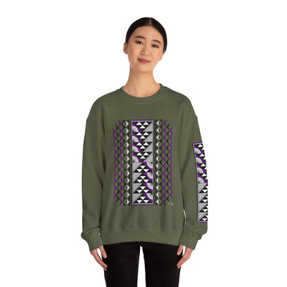 Sun and Rain in Purple Unisex Sweatshirt