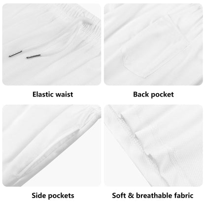 Southwest Sunrise in Red Beach Shorts