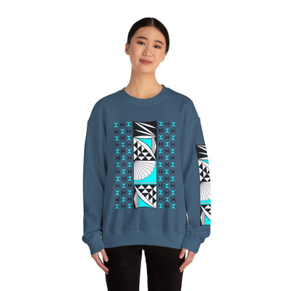 Southwest Sunrise in Turquoise Unisex Sweatshirt