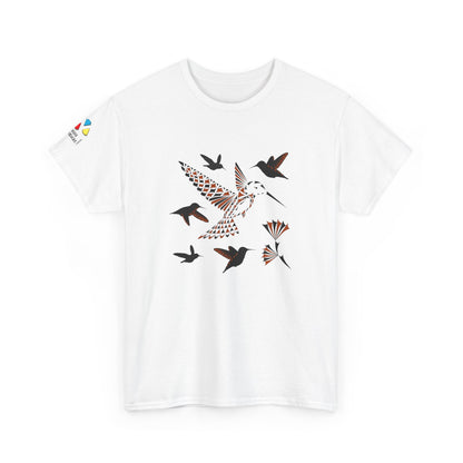 Hummingbird Blessing in Rust Gildan Unisex Tee