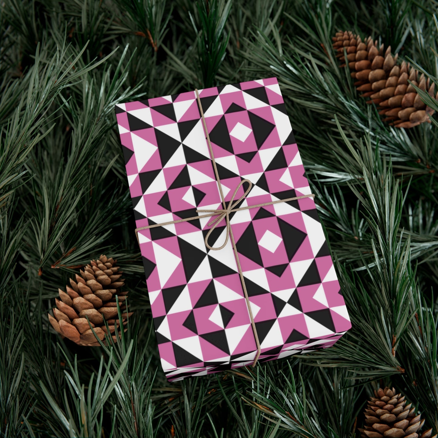 Light Pink Sacred Mountains Gift Wrap Papers
