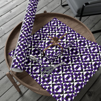Purple Sacred Mountains Gift Wrap Papers