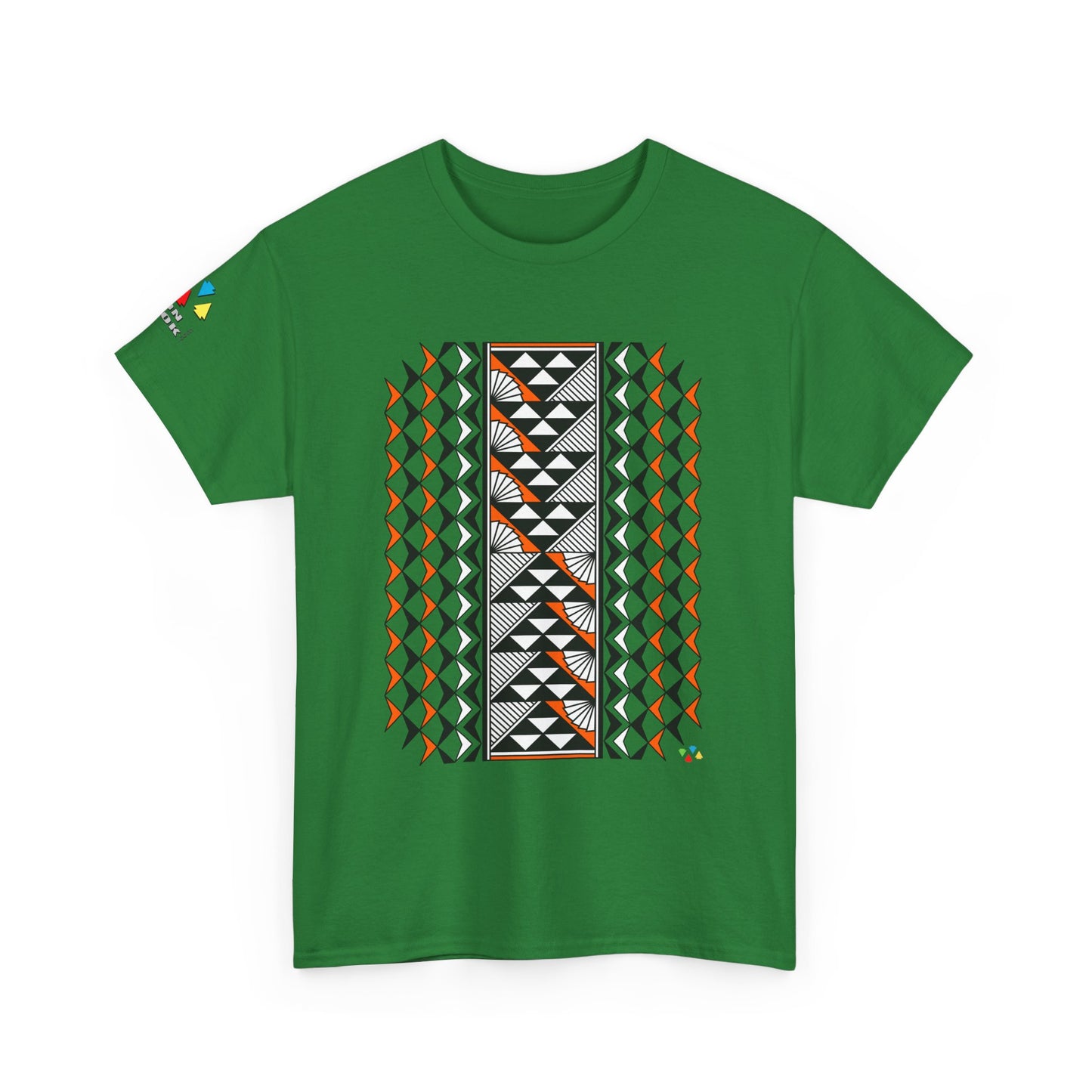 Sun and Rain in Orange Gildan Unisex Tee