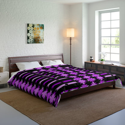 Southwest Desert Diamonds in Purple Comforter