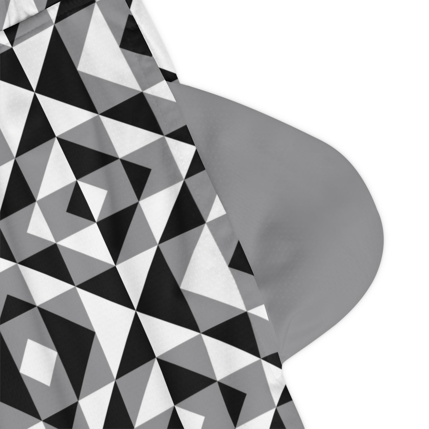 Gray Sacred Mountains Basketball Rib Shorts