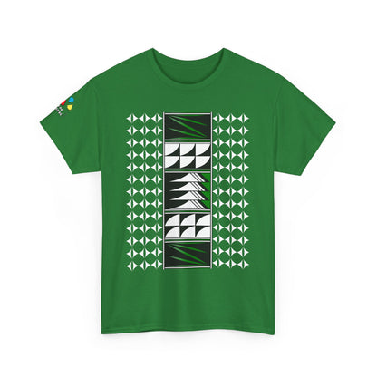 Feather Blessings in Green Gildan Unisex Tee