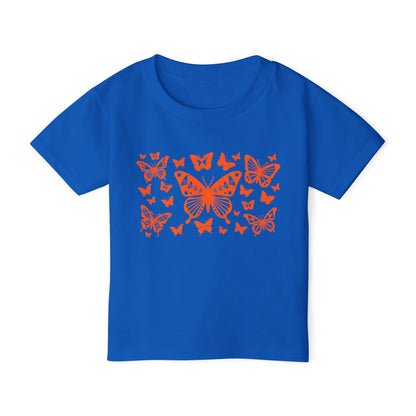 Orange Native Butterflies Toddler T-Shirt