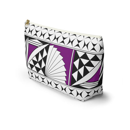 Southwest Sunrise in Purple Pouch w T-bottom