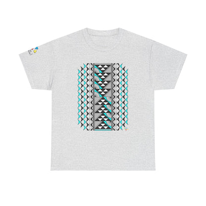 Sun and Rain in Turquoise Gildan Unisex Tee