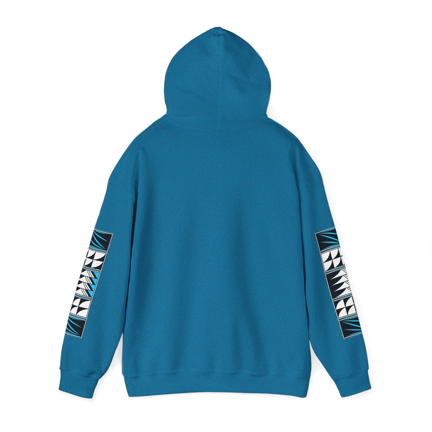 Blessed Feathers in Turquoise Unisex Hoodie