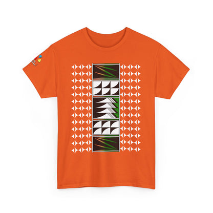 Feather Blessings in Green Gildan Unisex Tee
