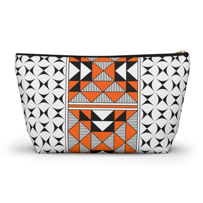 Sacred Mountains in Orange Pouch w T-bottom