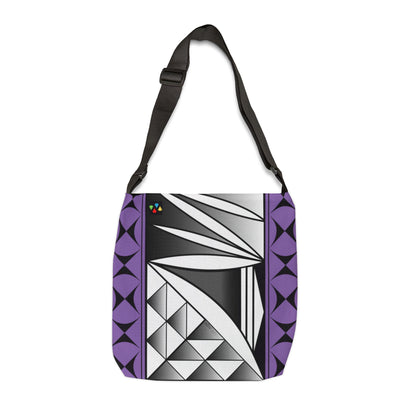 Purple Chrome Southwest Sunrise Adjustable Tote Bag