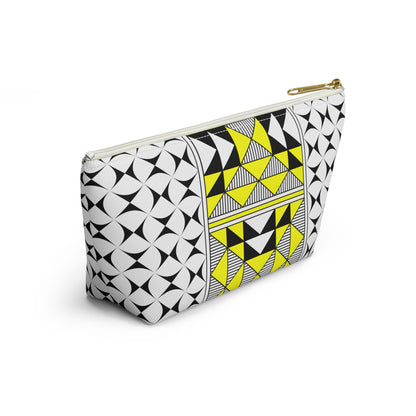 Sacred Mountains in Yellow Pouch w T-bottom