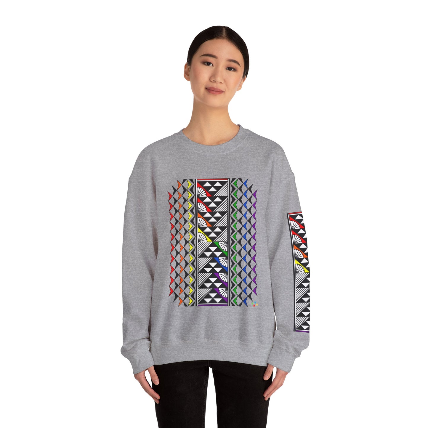 Rainbow Sun and Rain Unisex Sweatshirt