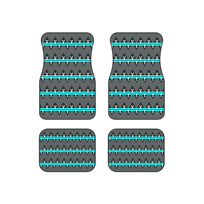 Native Stories - Turquoise - Car Mats (Set of 4)
